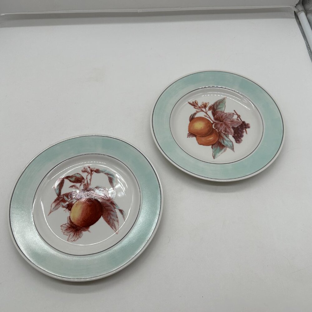 Set of Ralph Lauren Fruit Blossom Salad Plates II IV 8 1/4" Plate New